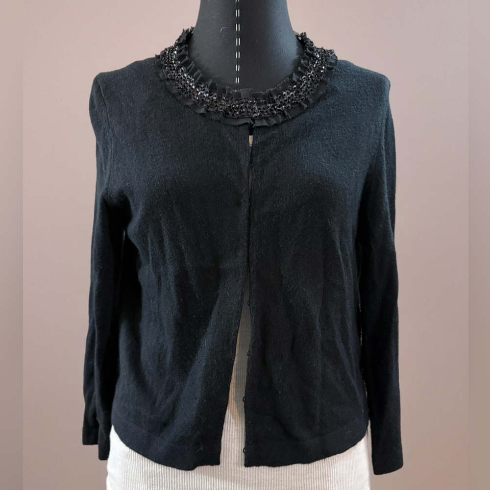 Boden Lightweight Cardigan with Beaded Detail